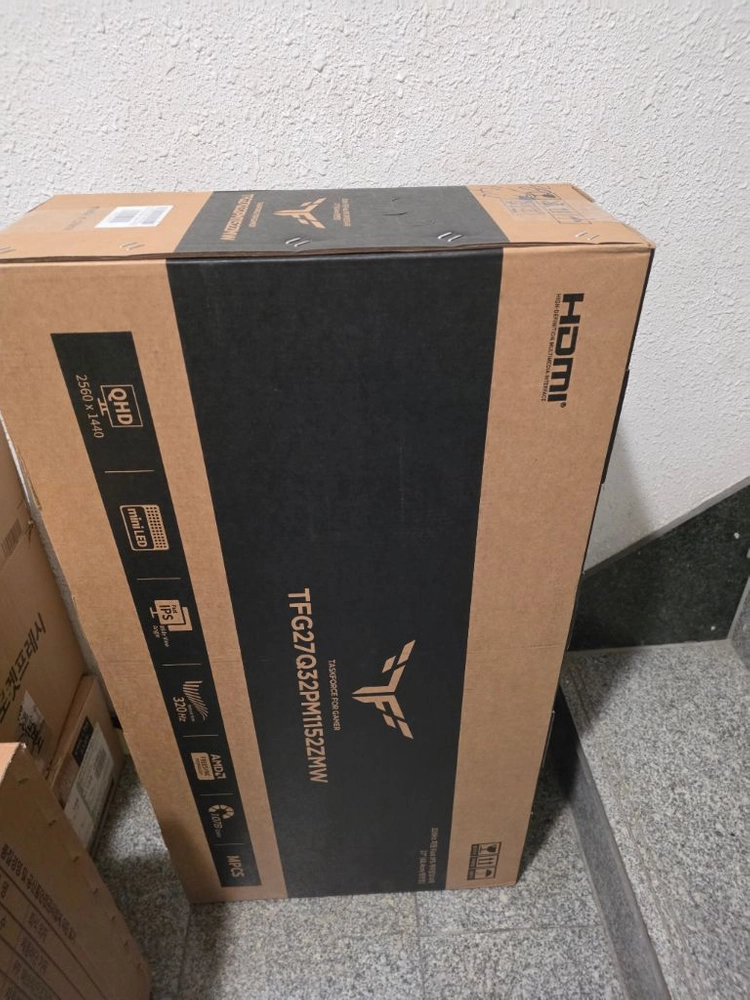 한성모니터 미니 led qhd 320hz tfg27q32pm1152zmw 이미지