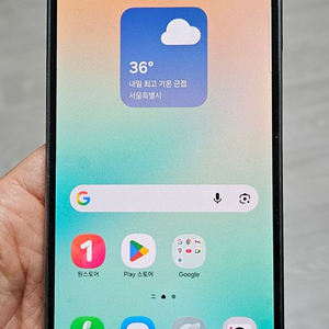 갤럭시 점프4 블랙 128GB 액정 및 배터리 교체폰 팝니다. 이미지