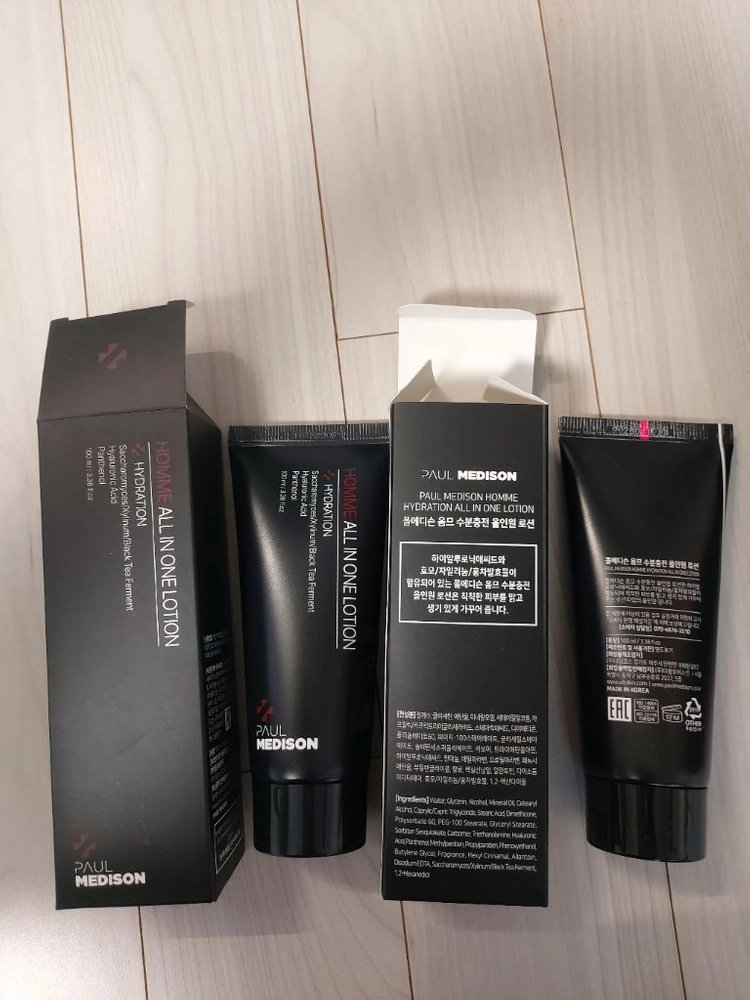 폴메디슨옴므남성올인원로션100ml 2개,남성화장품,남자화장품폴메디슨 옴므 올인원 로션 100ml 제품이에 이미지