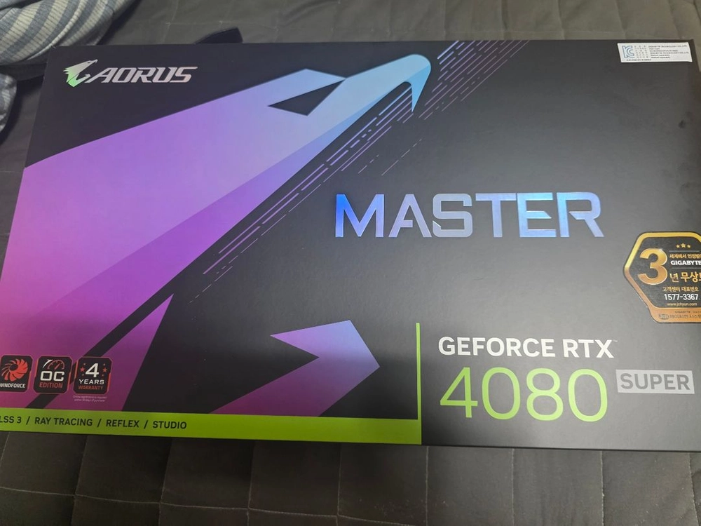 RTX 4080 SUPER 어로스 마스터 - 안심되는 중고거래
