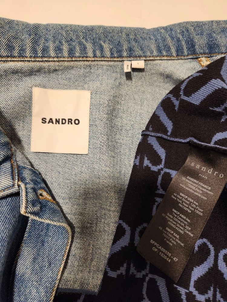(정품)산드로 Sandro 데님자켓 이미지