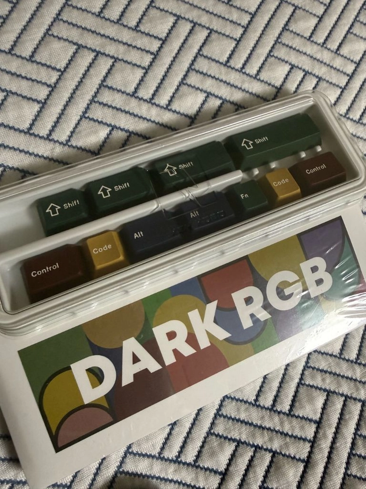 키코보 다크RGB 악센트 65배열 포인트키캡 2개 이미지