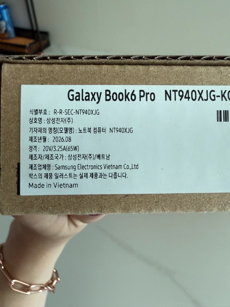 (미개봉)갤럭시 북6프로 카드결제가능 NT940XJG-KC51G 14 - 안심되는 중고거래