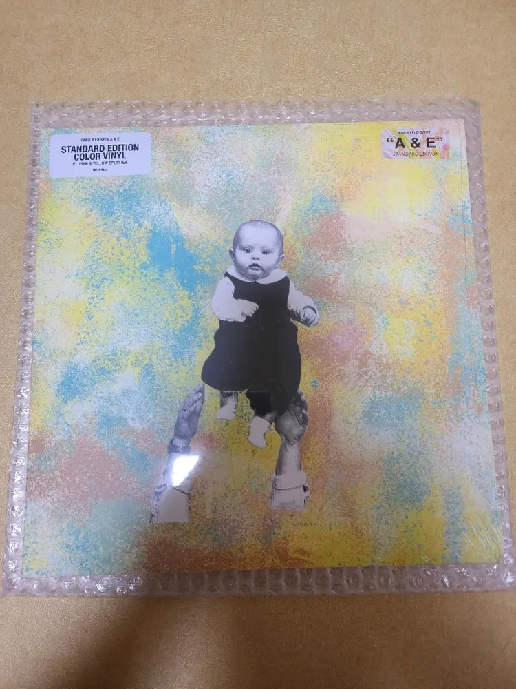 랜덤사인반) 박효신 A&E LP 미개봉 핑크옐로우스플래터 새제품 이미지