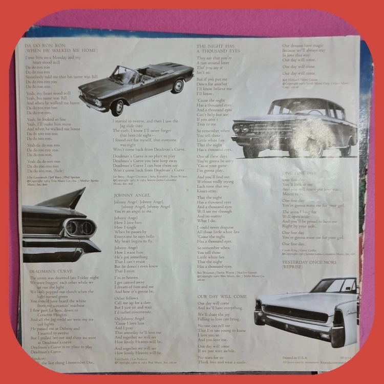 카펜터즈 LP.NM-/NM 이미지