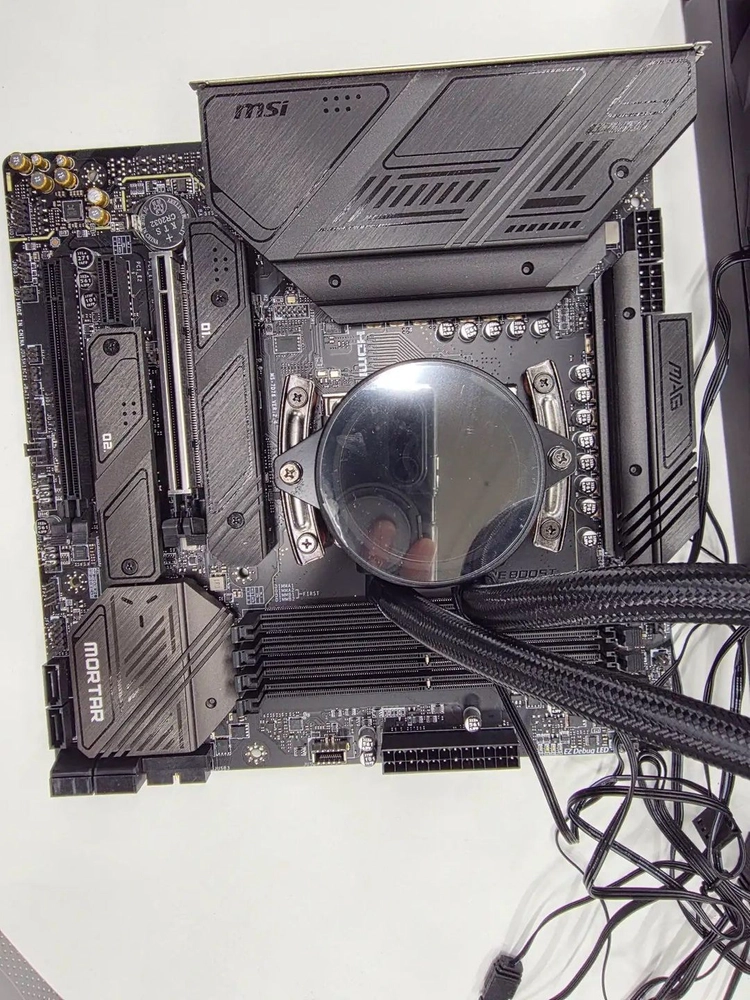 MSI B650M 박격포 WIFI + 라이젠 9 7900X + 3RSYS WCL 360 일괄 이미지