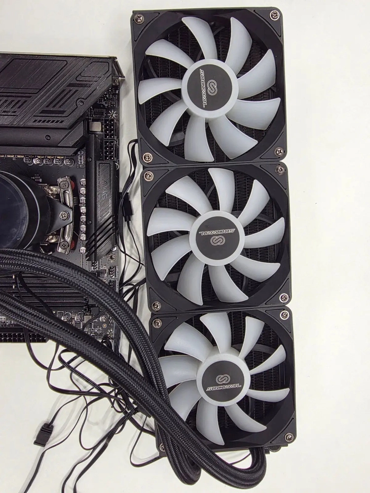 MSI B650M 박격포 WIFI + 라이젠 9 7900X + 3RSYS WCL 360 일괄 이미지