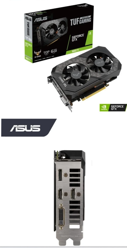 ASUS TUF Gaming 지포스 그래픽카드 GTX TI 게임 vgm 컴퓨터 부품 그래픽카드 글카 이미지