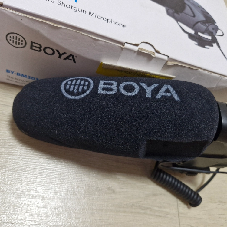 BOYA BY-BM3031 샷건 마이크 풀박스 썬포토 정품 이미지