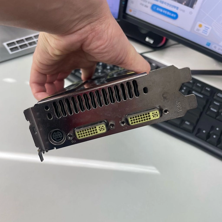 렉스텍 REX 블랙라벨 GTS 250 그래픽카드 (화면 출력/레트로용) 이미지