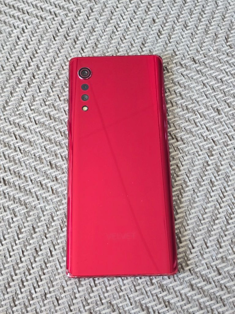 LG 벨벳 오로라 레드 공기계 128GB LM-900N 이미지