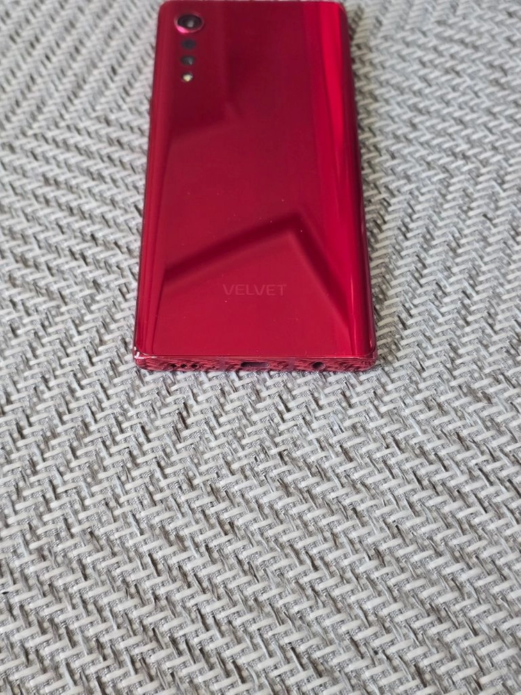 LG 벨벳 오로라 레드 공기계 128GB LM-900N 이미지