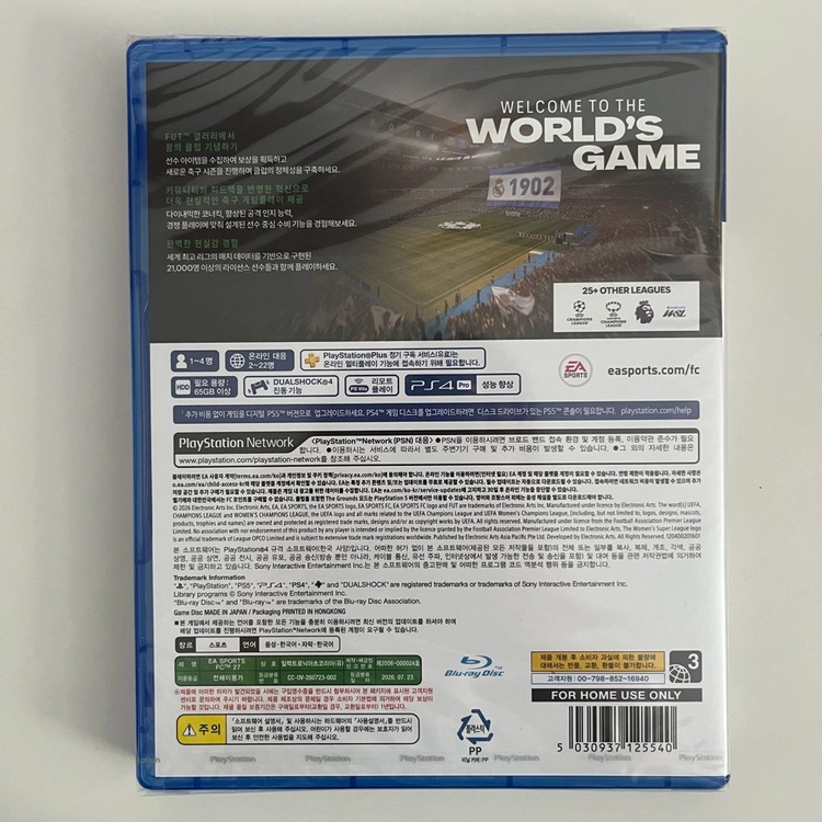 PS4 EA SPORTS FC27 피파27 초회판 (새거) 이미지