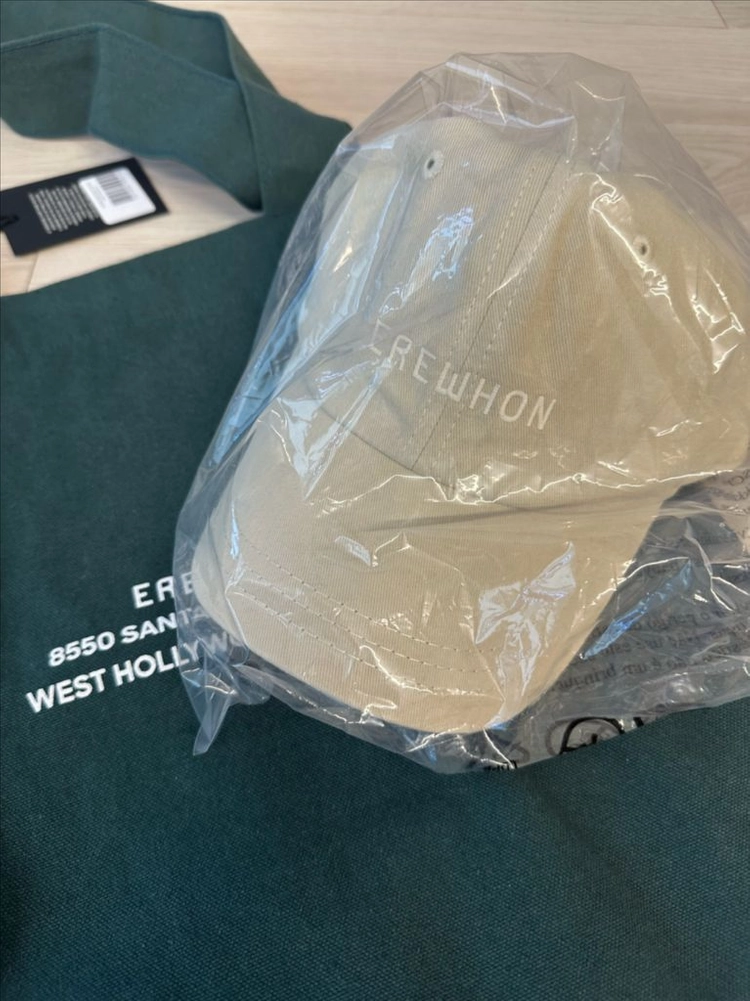 에러헌/에러원/에러혼/EREWHON 에코백, 모자 이미지