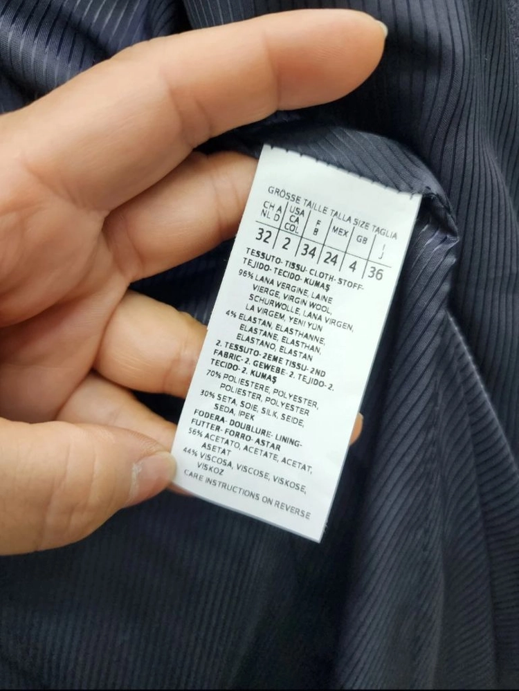 정품 막스마라MaxMara SPORTMAX 스포츠막스 실크배색 버진울 벨트코트 44 55 이미지