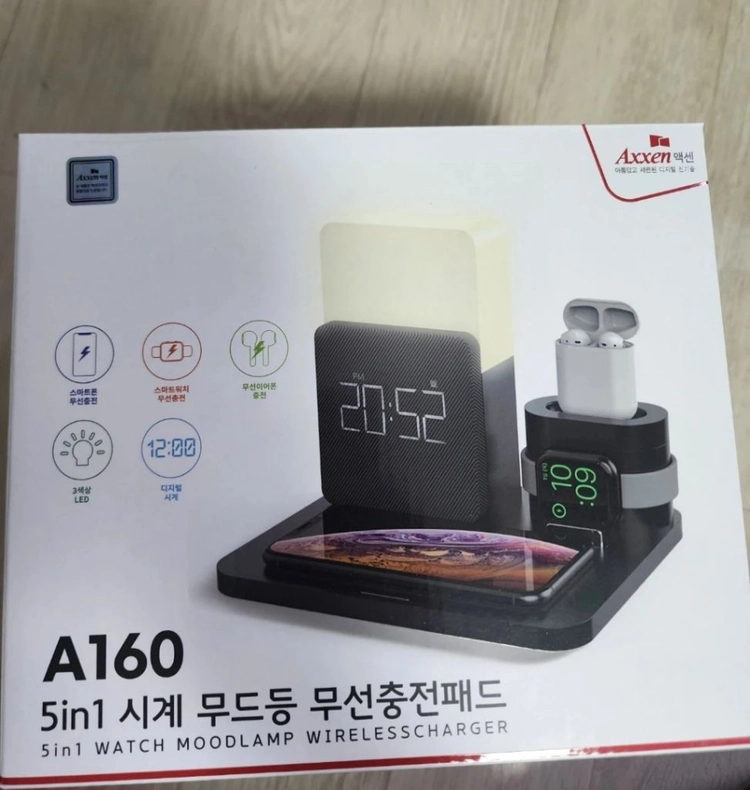 A160 5in1 무선충전패드 이미지