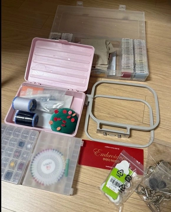 브라더 이노비스 M370 자수미싱 풀세트 이미지