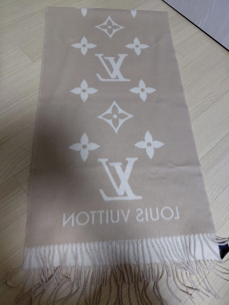 루이비통 레이캬비크 캐시머플러 새상품 (베이지) 이미지