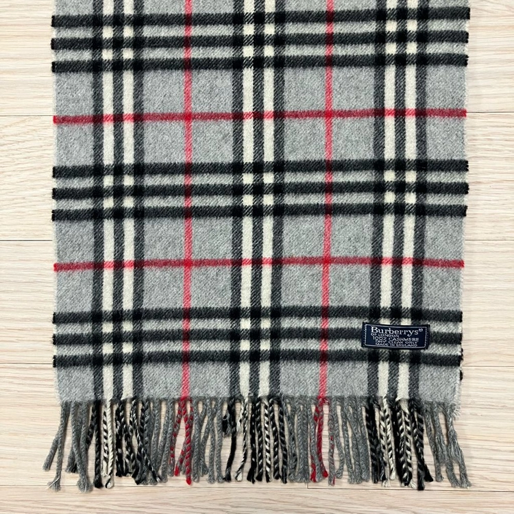 [정품] 버버리 그레이 노바체크 캐시미어 머플러 (burberry) 이미지