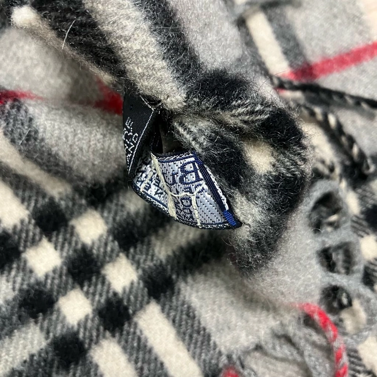[정품] 버버리 그레이 노바체크 캐시미어 머플러 (burberry) 이미지