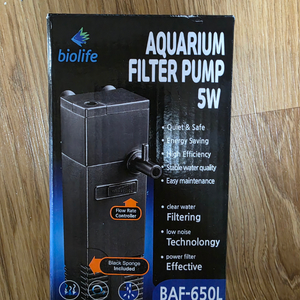 바이오라이프 측면여과기 5w BAF-650L 미개봉 팝니다 이미지