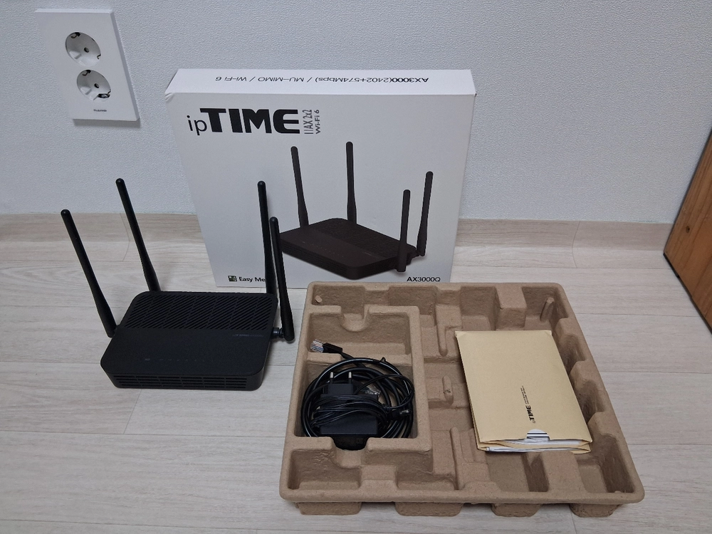 ip TIME AX3000Q (유무선 공유기) - 안심되는 중고거래