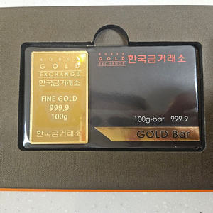 한국금거래소 골드바 100g 이미지