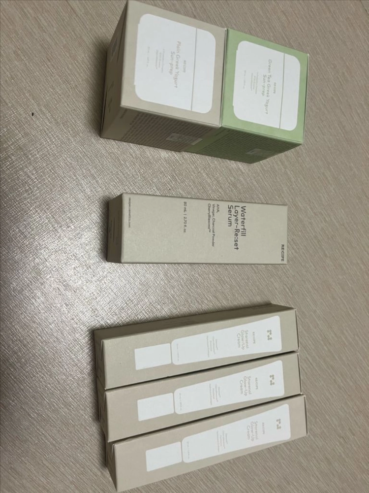 코스맥스 레시피 화장품세트 이미지