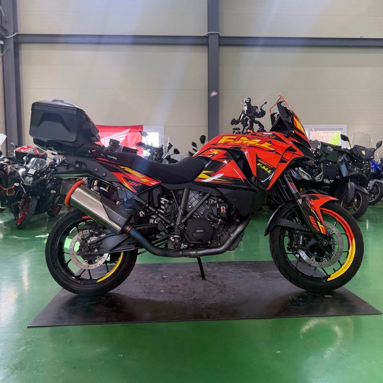 ktm 1290슈퍼어드벤처s 19년식 hp코르세 머플러 구변o 바이크 판매합니다 이미지