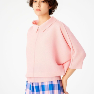 이세이미야케 돌먼 스트레치 플리츠 2 파우더 핑크 이미지