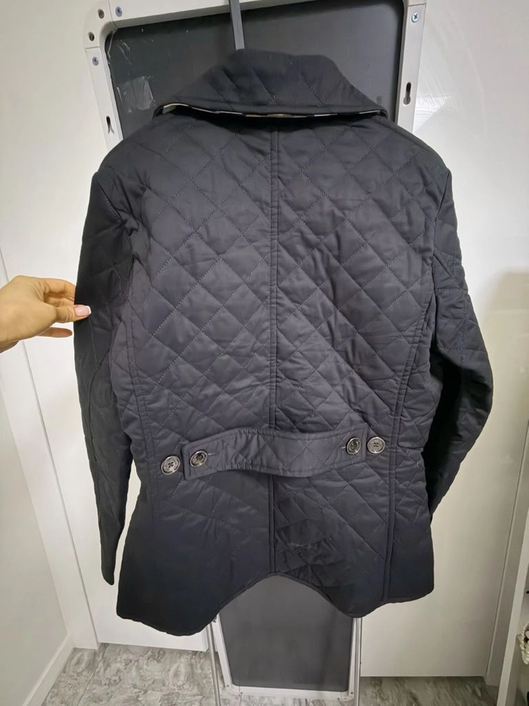 (새상품) BURBERRY 버버리 검정 퀼팅 자켓 (S) 이미지