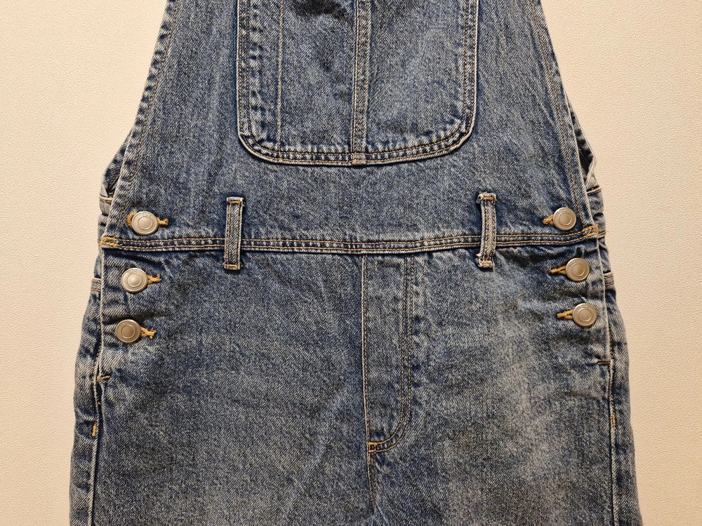 ZARA 키즈 데님 멜빵바지 12~13세 156Cm 이미지
