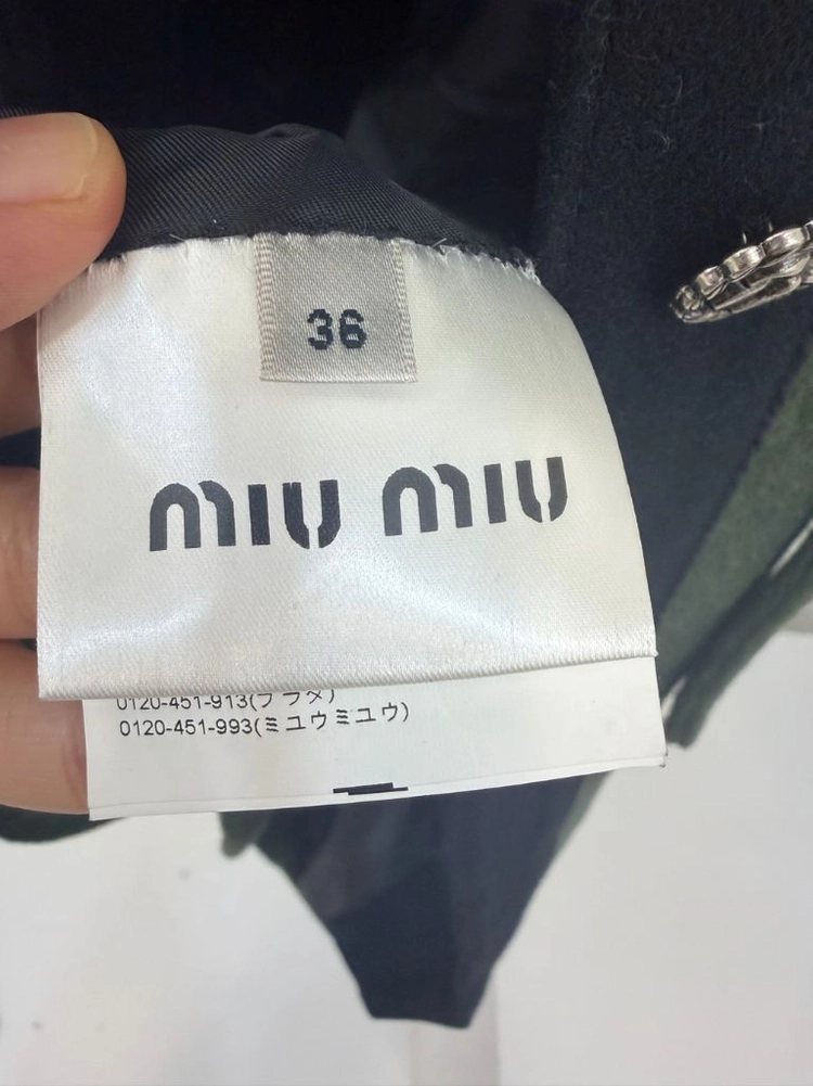 미우미우 로덴 코트 36 이미지