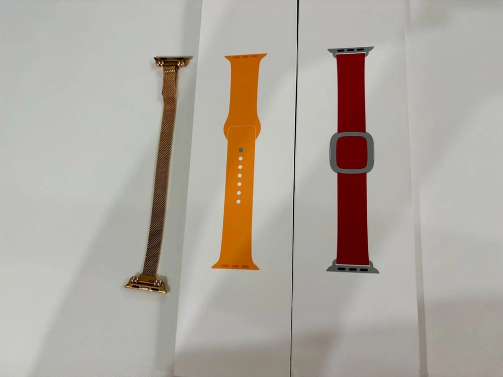 애플워치 밴드 레더 모던버클 루비 40mm M사이즈 이미지