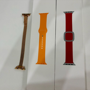 애플워치 밴드 레더 모던버클 루비 40mm M사이즈 이미지