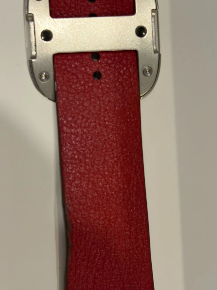 애플워치 밴드 레더 모던버클 루비 40mm M사이즈 이미지