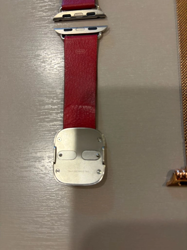애플워치 밴드 레더 모던버클 루비 40mm M사이즈 이미지
