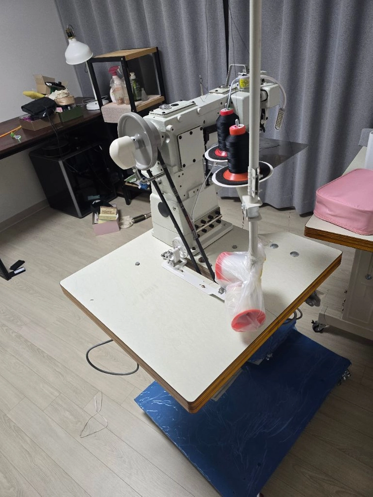 드림킹 타프 재봉틀 및 가죽피할기 이미지