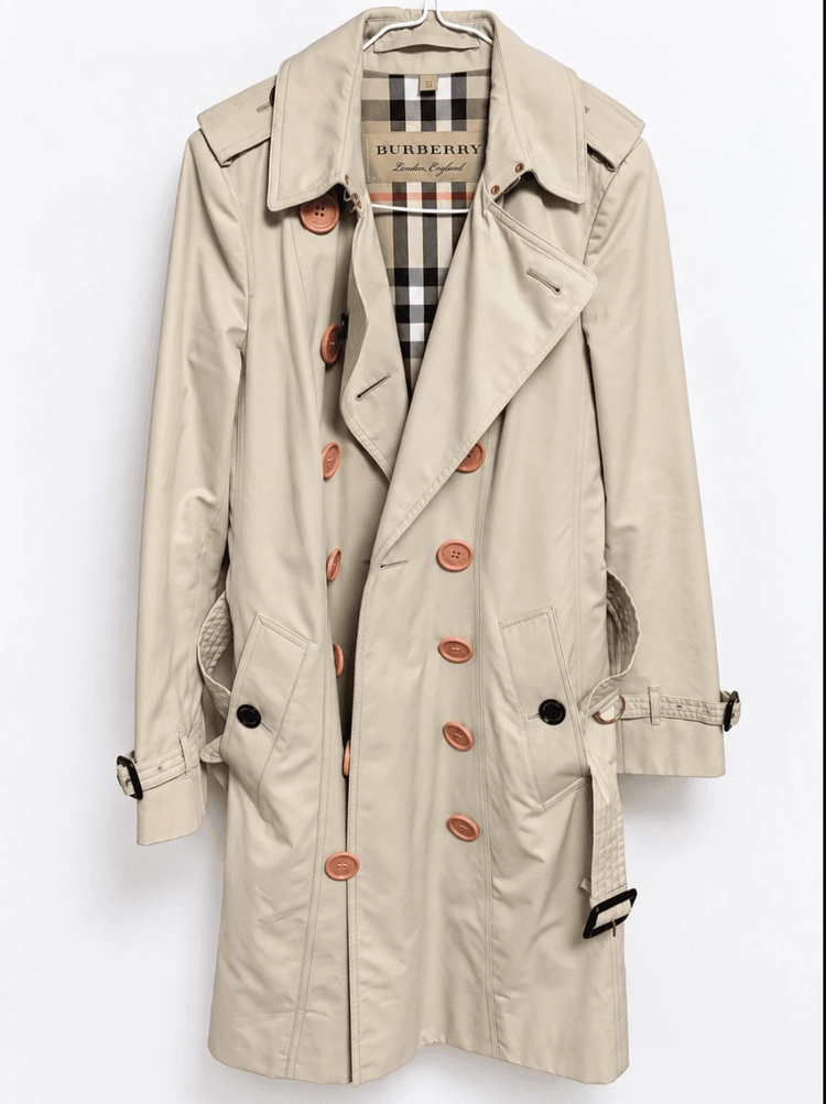 버버리 BURBERRY 여성 트렌치코트 베이지 이미지