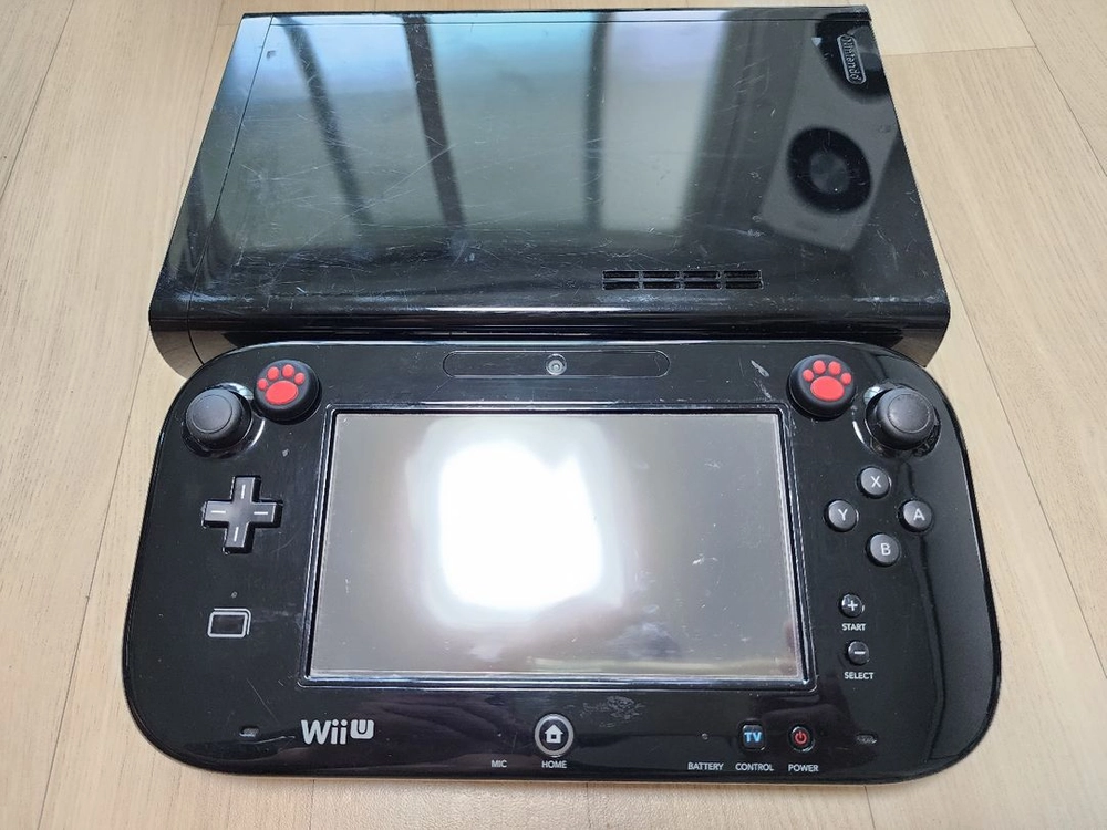 닌텐도 위유 Wii u 블랙 wiiu 이미지