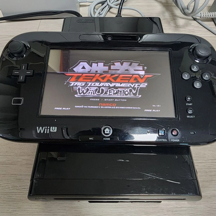 닌텐도 위유 Wii u 블랙 wiiu 이미지