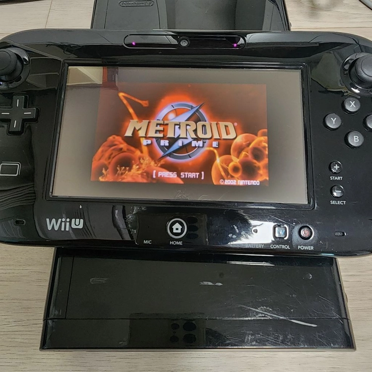 닌텐도 위유 Wii u 블랙 wiiu 이미지