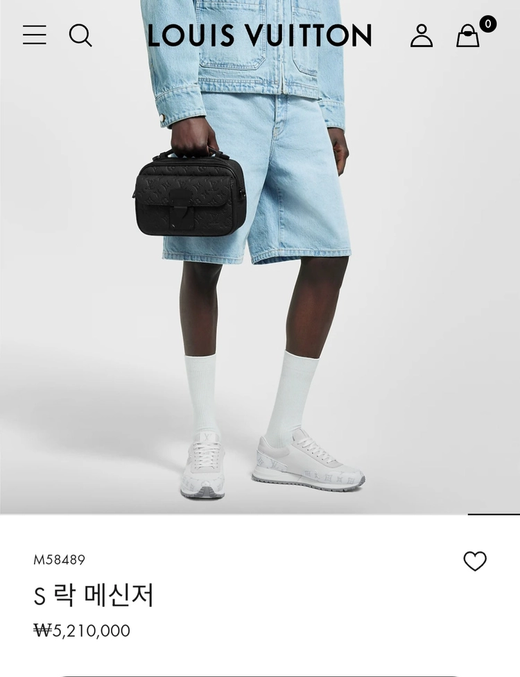 루이비통 토리옹 모노그램 S락 토트백 크로스백 (새상품) 이미지