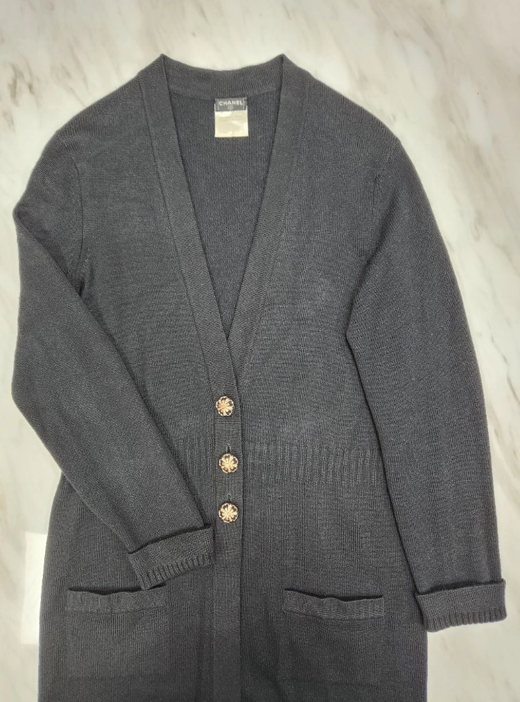 파격가 44 샤넬 케시미어 롱 니트 가디건 루이비통 구찌 펜디 프라다 에르메스 디올 버버리 톰브라운 몽클레어 생로랑 이미지