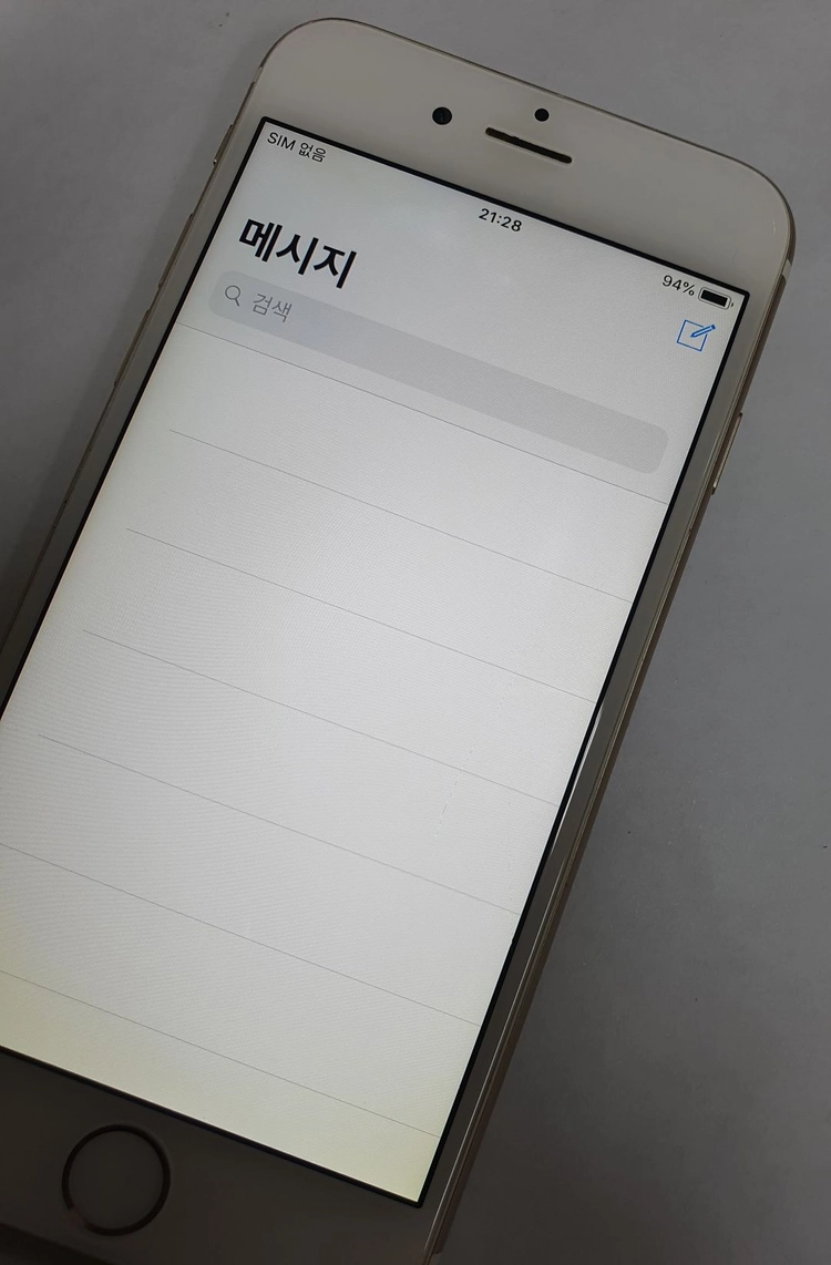 아이폰6 64GB 골드 배터리100% 기능정상 중고폰 카메라폰 159624 이미지
