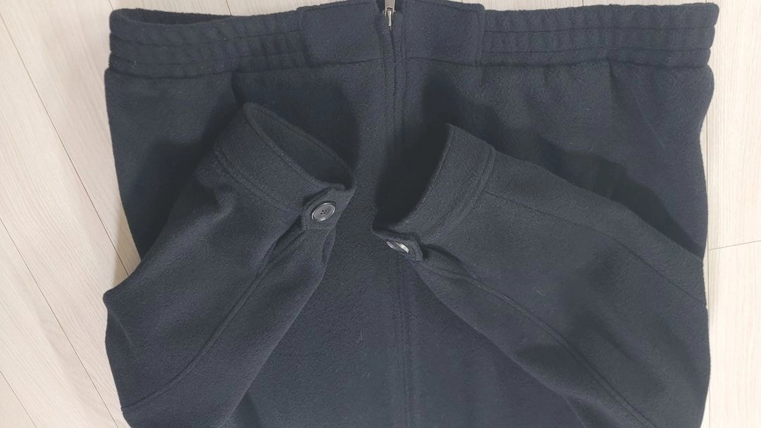 고낙 파셀 울 블루종 블랙 이미지