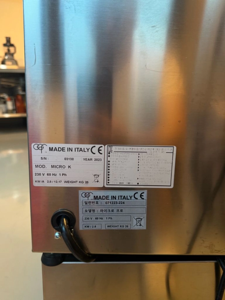 GGF 1단 피자 오븐 MICRO / 2대 이미지