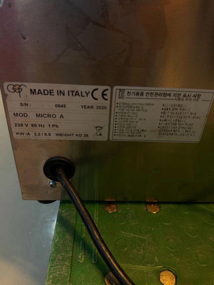 GGF 1단 피자 오븐 MICRO / 2대 이미지