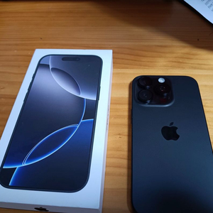 아이폰16프로 블랙 256gb 애캐플 포함 (16pro그레이) 이미지