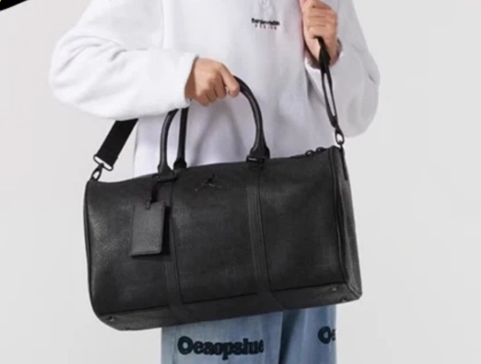 조던 모노그램 더플백 여행가방 올블랙(루이비통 대안) 이미지